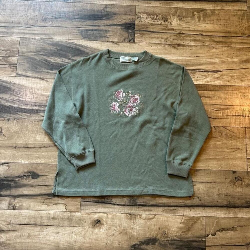 Garanimals Women's Green and Khaki Sweatshirt